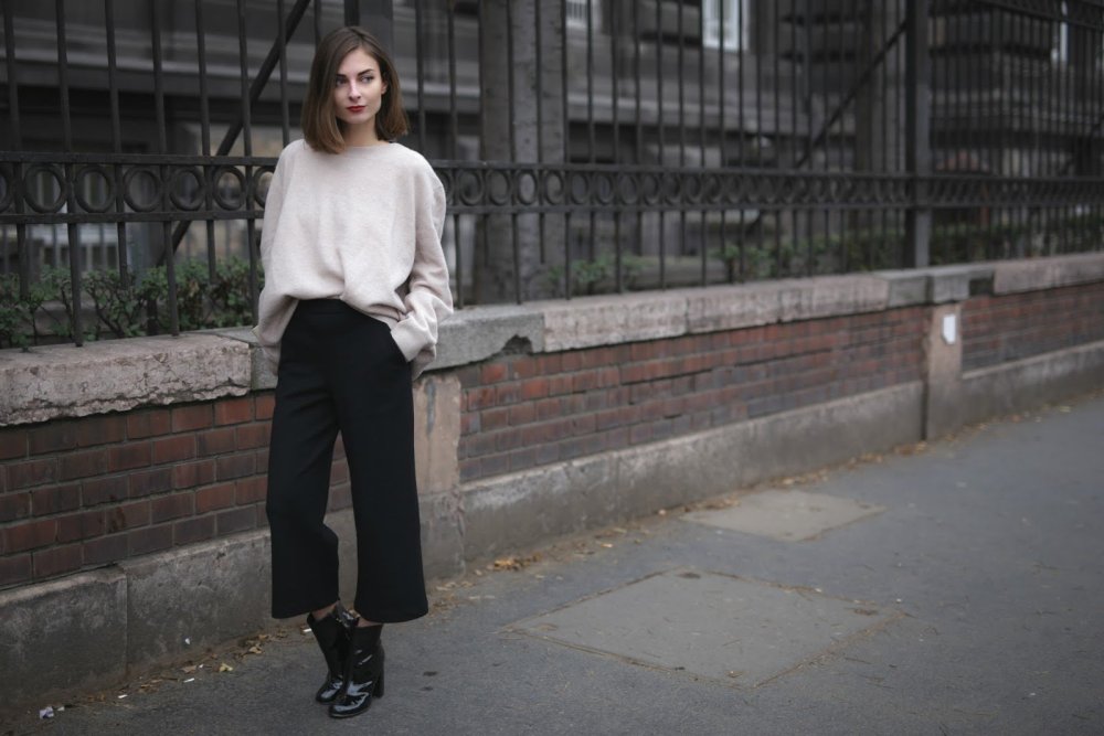 Кюлоты с ботинками Челси