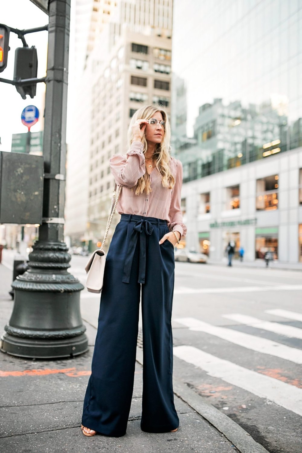 Брюки палаццо Street Style