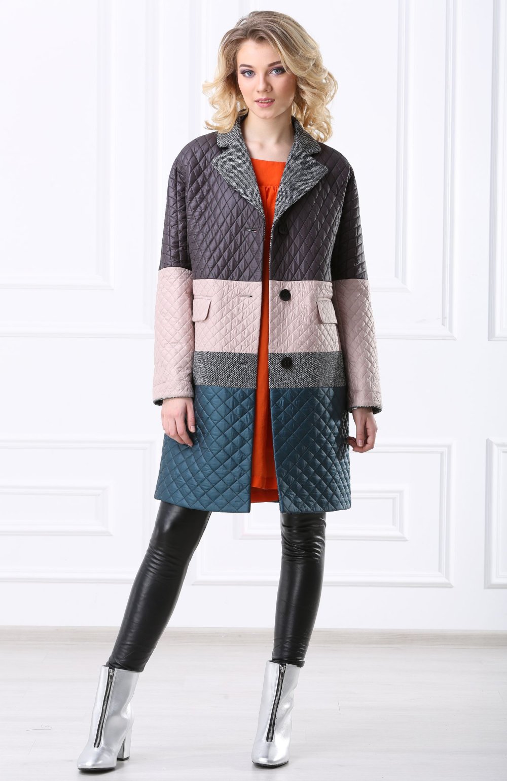 Джинсовая юбка пэчворк