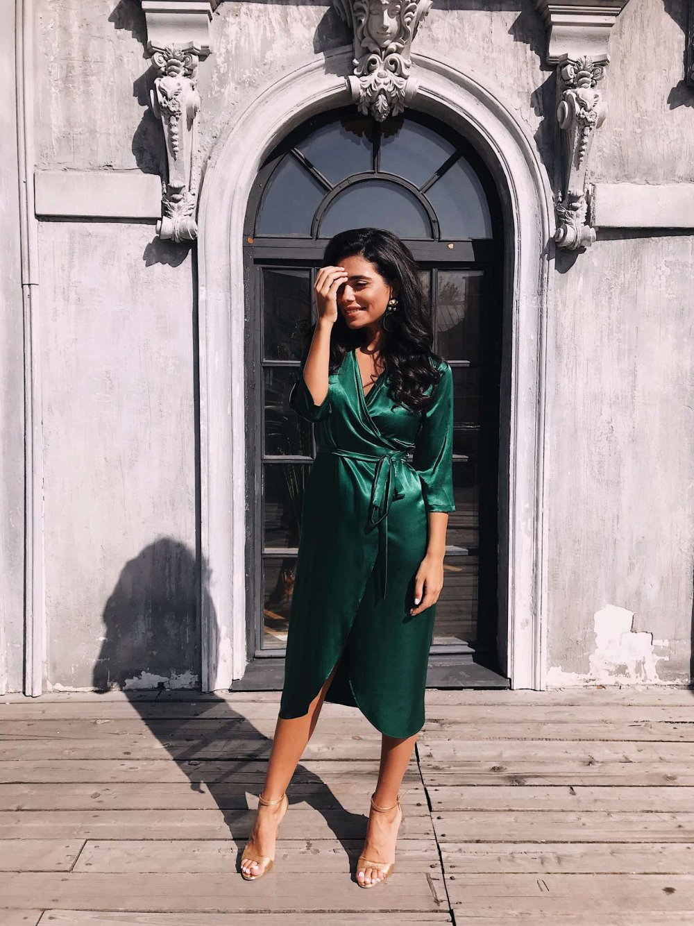 Рубашка поверх платья