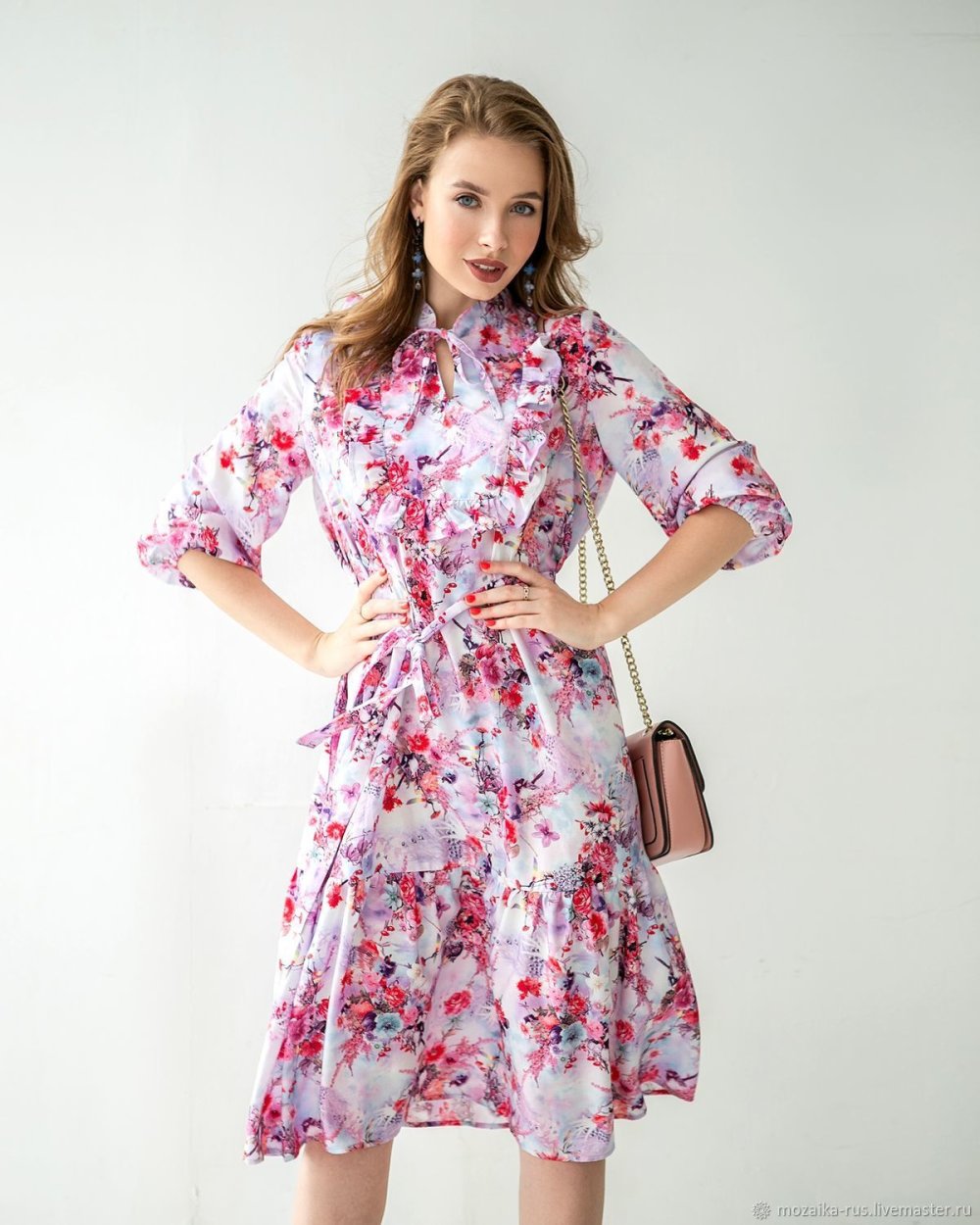 Платье Узбекистан из штапеля