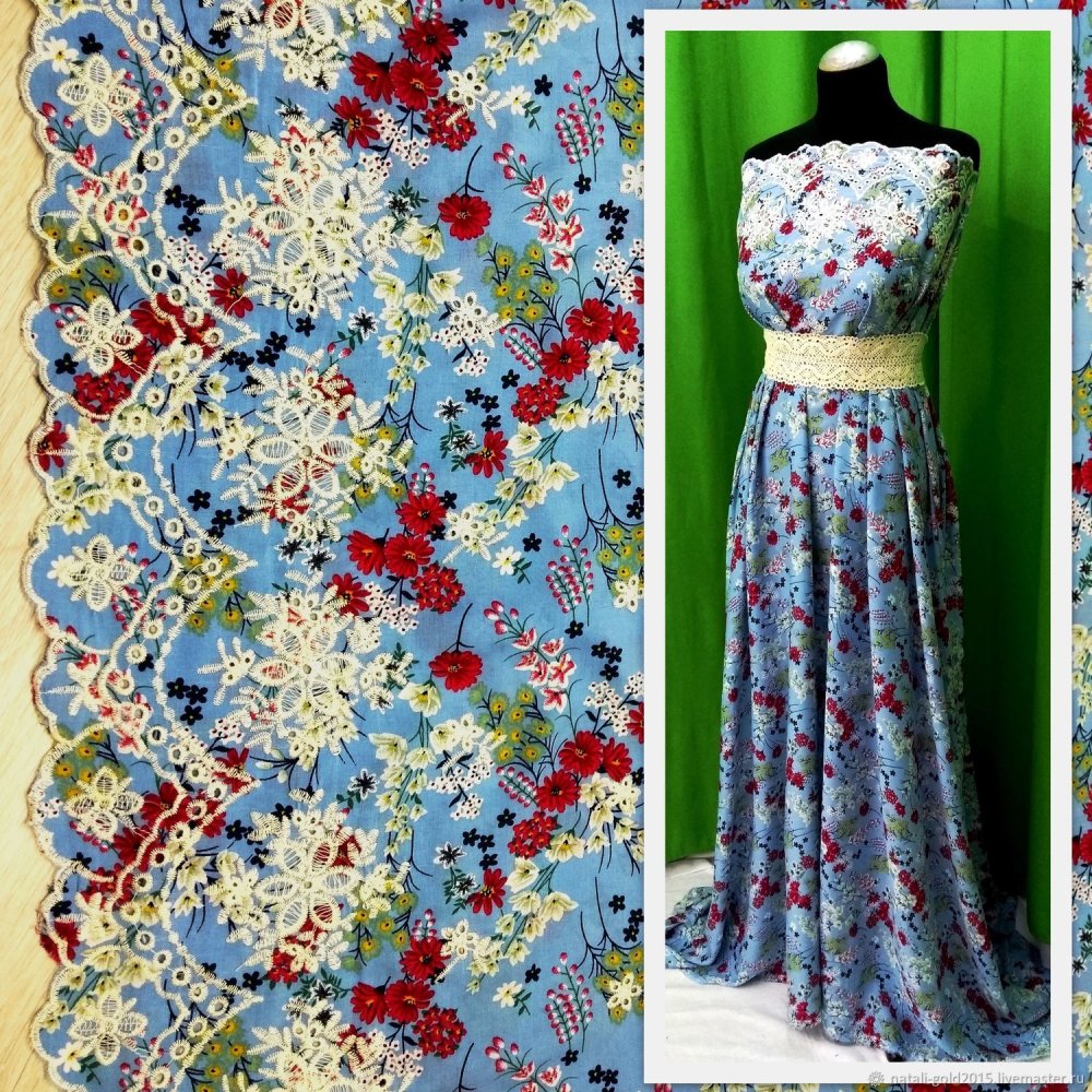 Красную платья из штапеля комбинирование