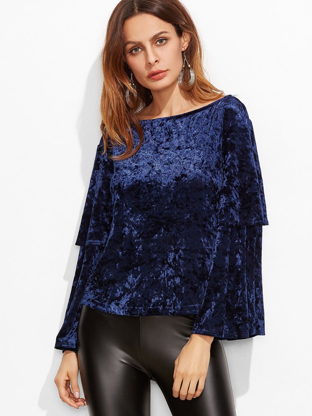 Свитшот из велюра