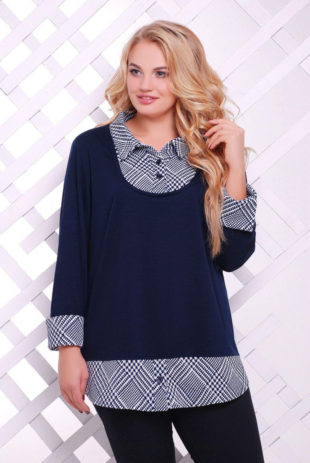 Комбинированные джемпера