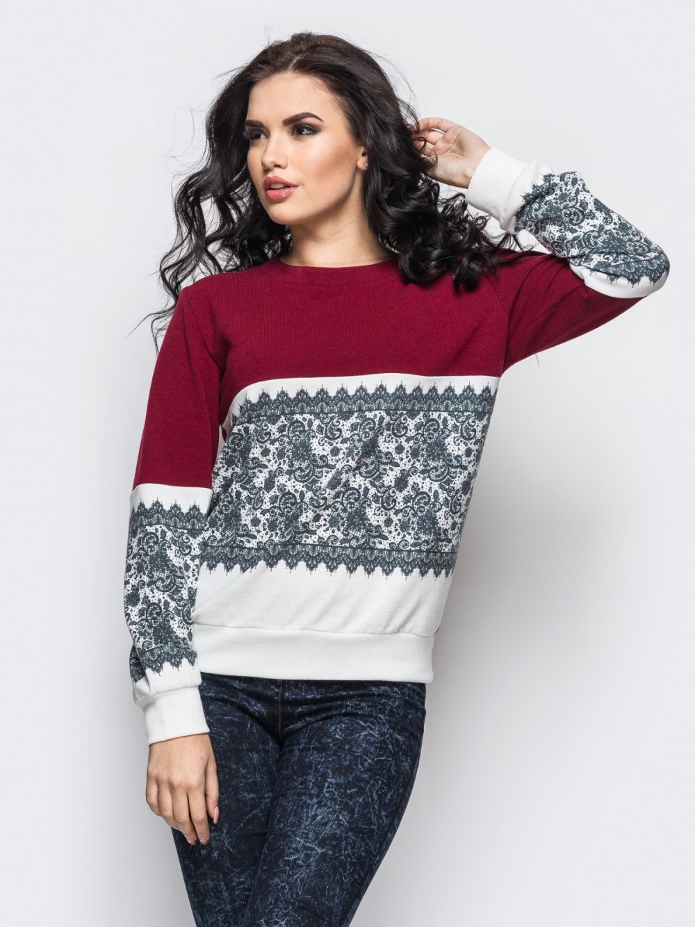 Кофта с боку