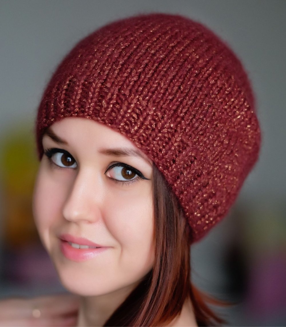 Шапка Катрин Gold Искра