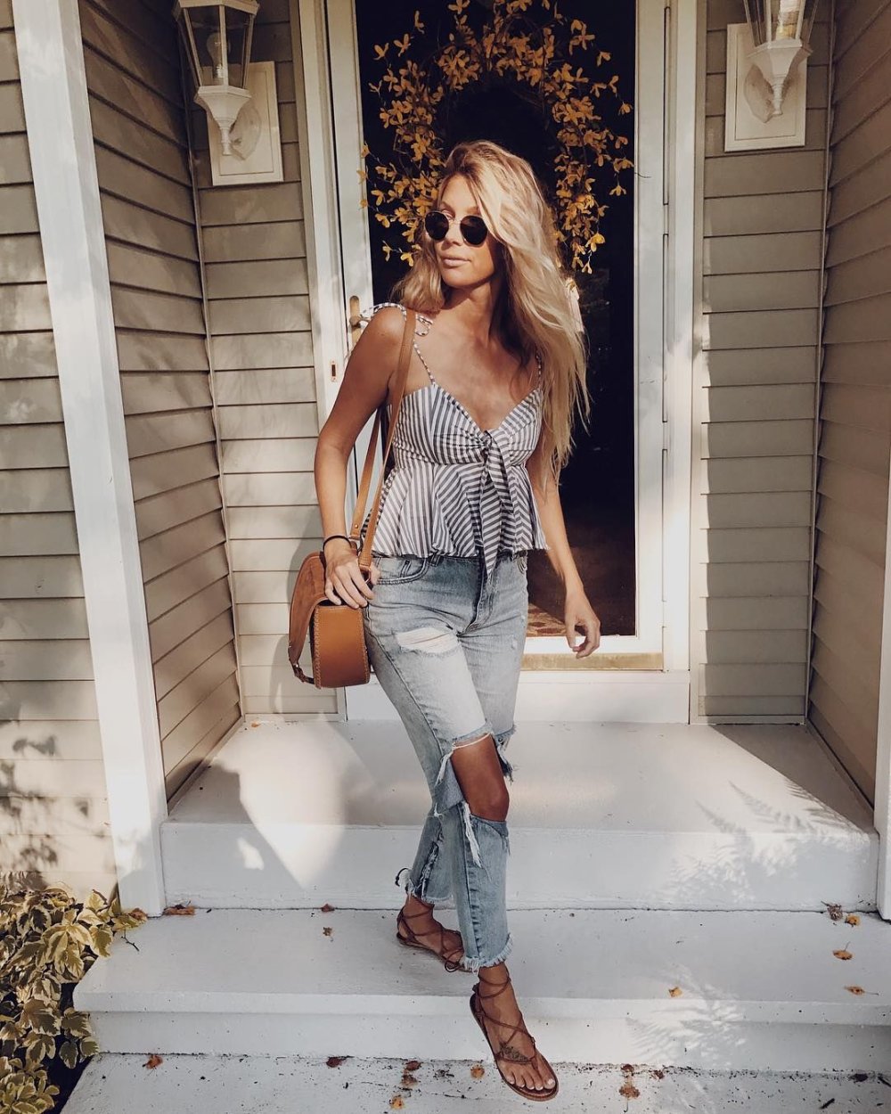 Крутые образы с джинсами