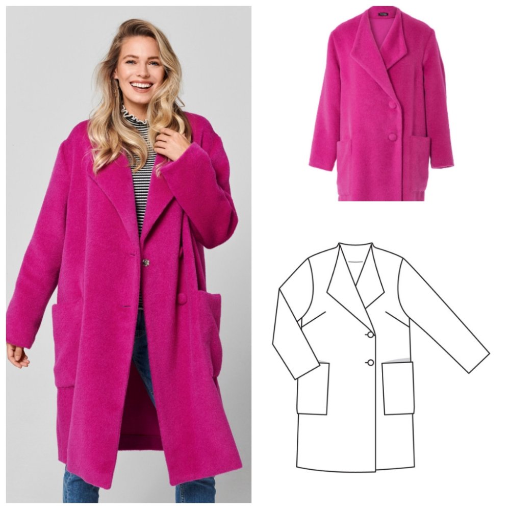 Burda moden пальто