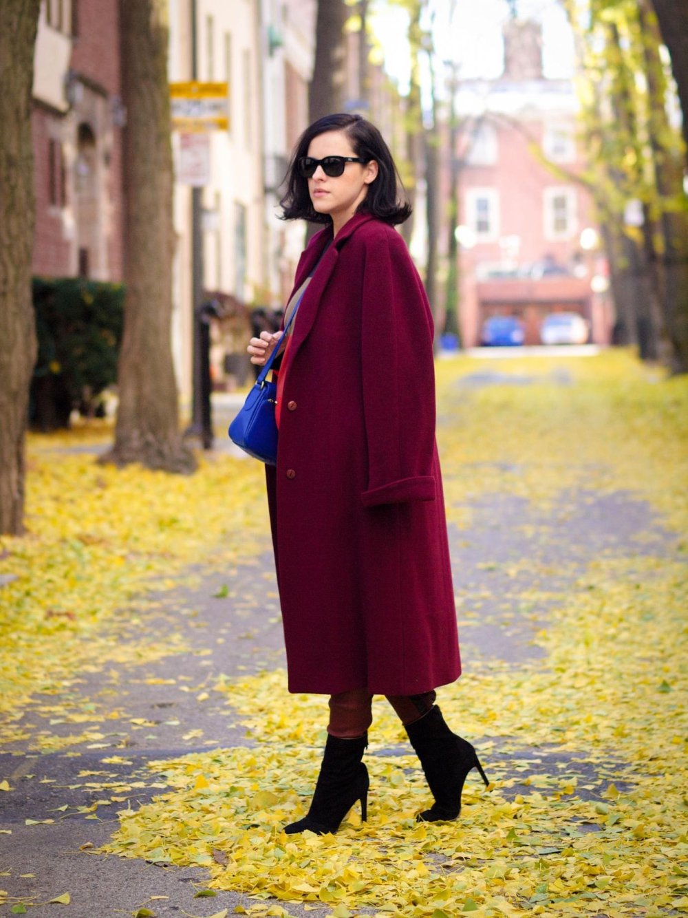 Бурда пальто реглан