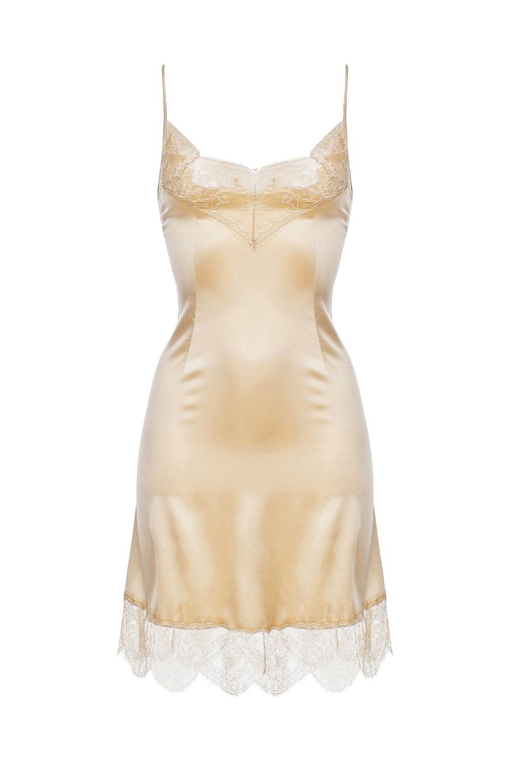 Шелковое платье с жилеткой