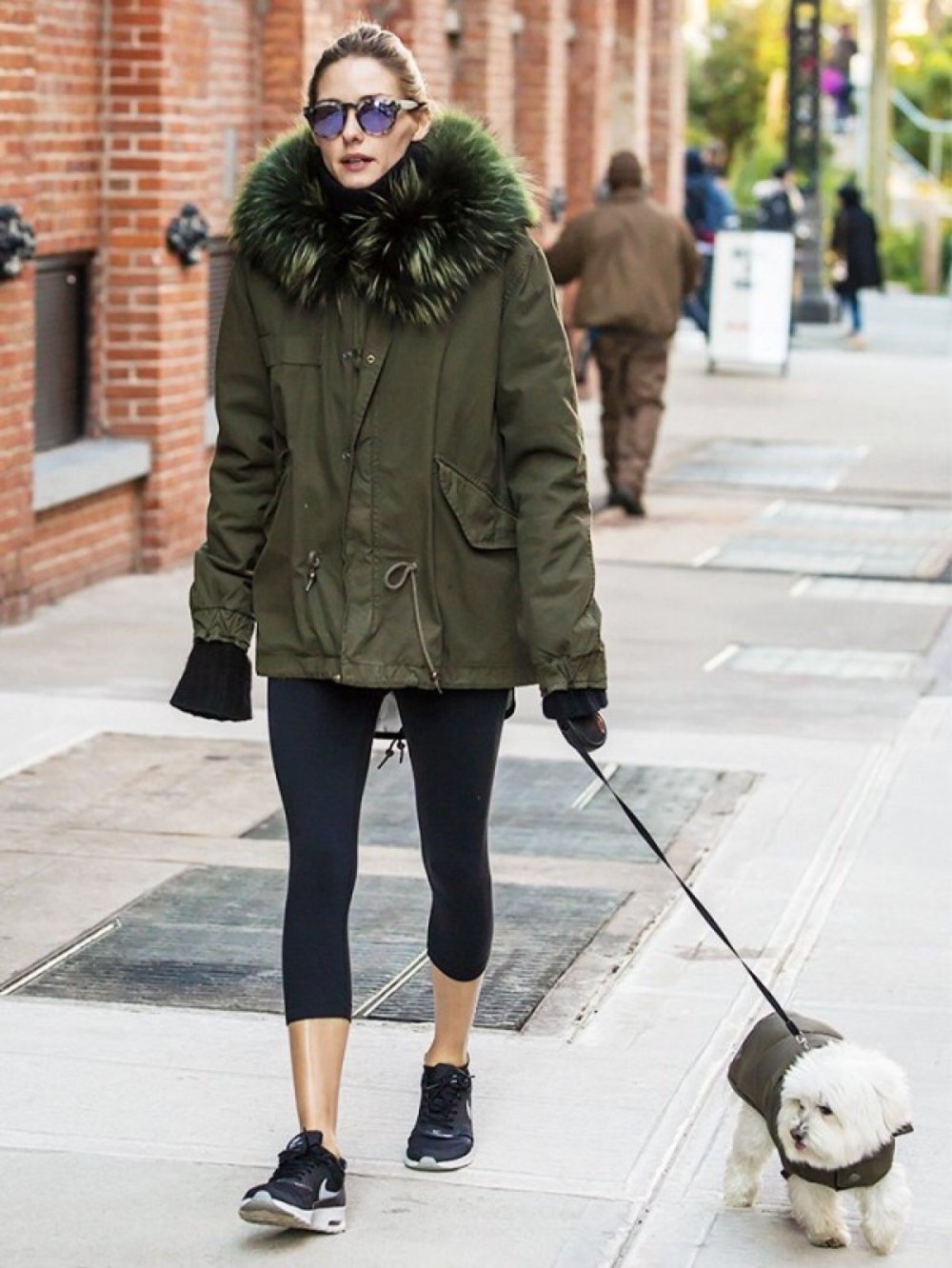 Шапка бини цвета хаки