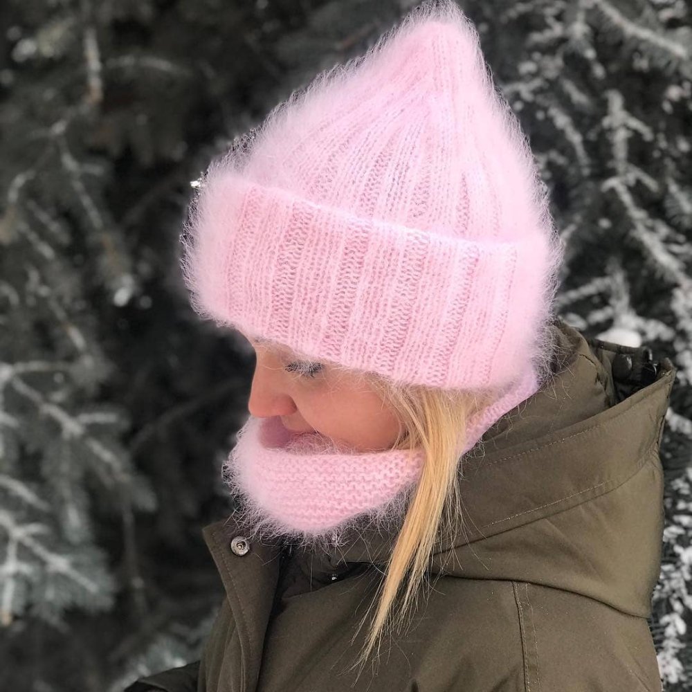 Шапка бини Ольга Макшеева