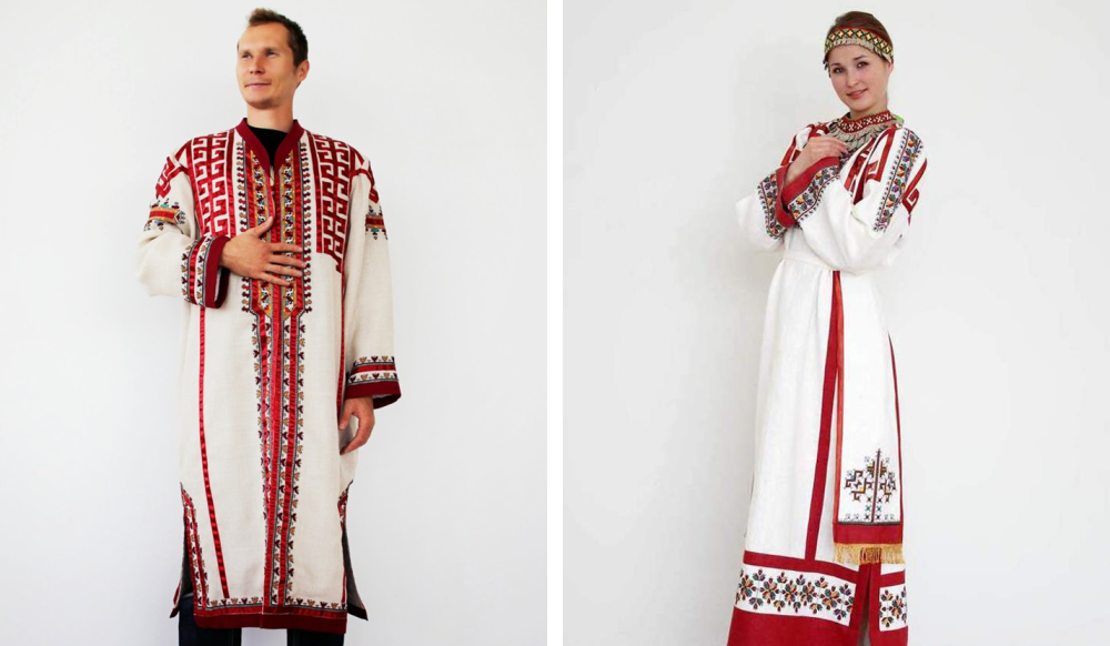 Женские Чувашские платья
