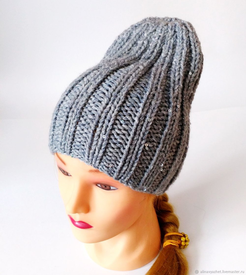 МК Полины Куц шапочка бини