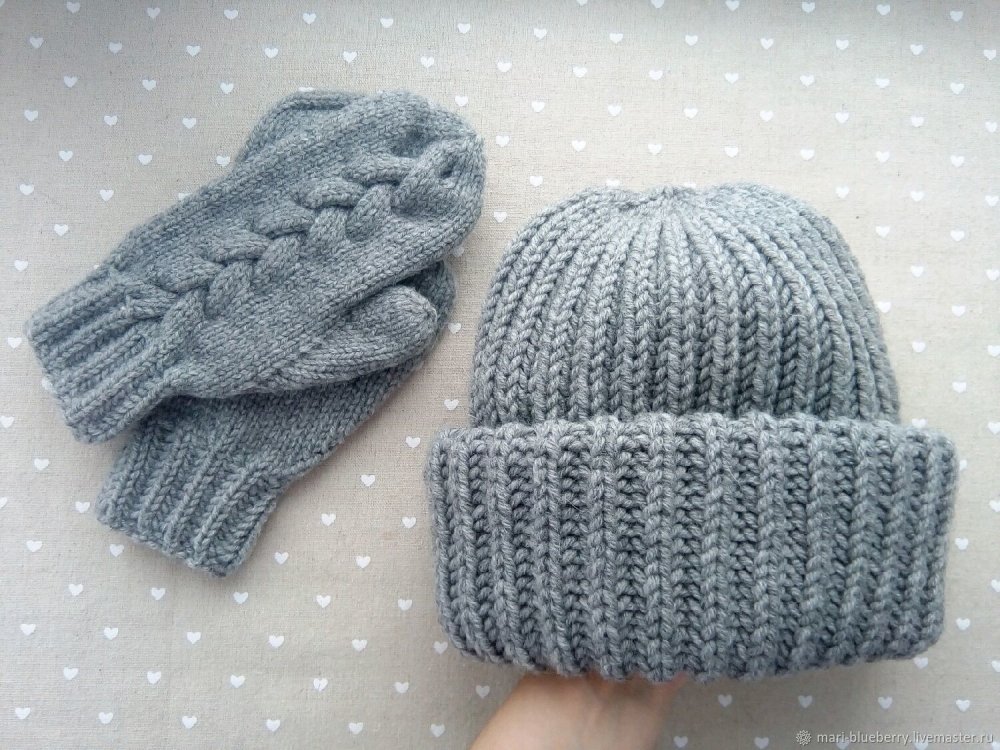 Шапка бини убавки 4 Клина