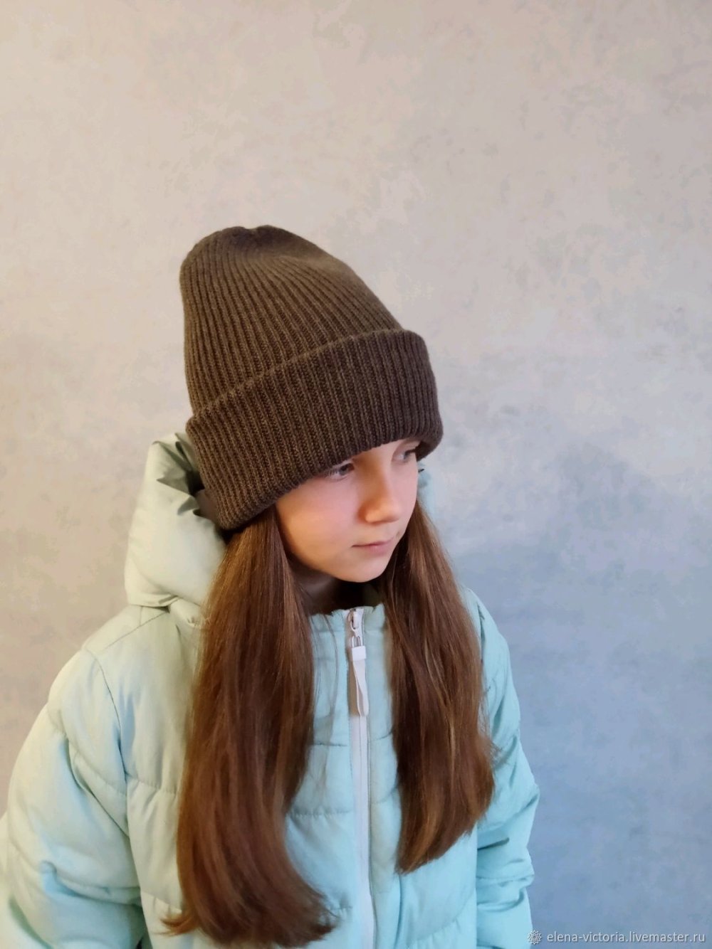 Шапка такори бирюза Махер