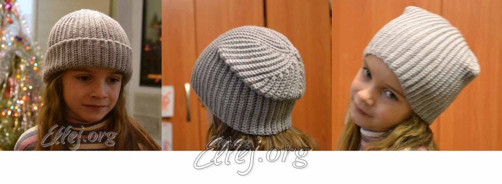 Полина Куц шапка бини