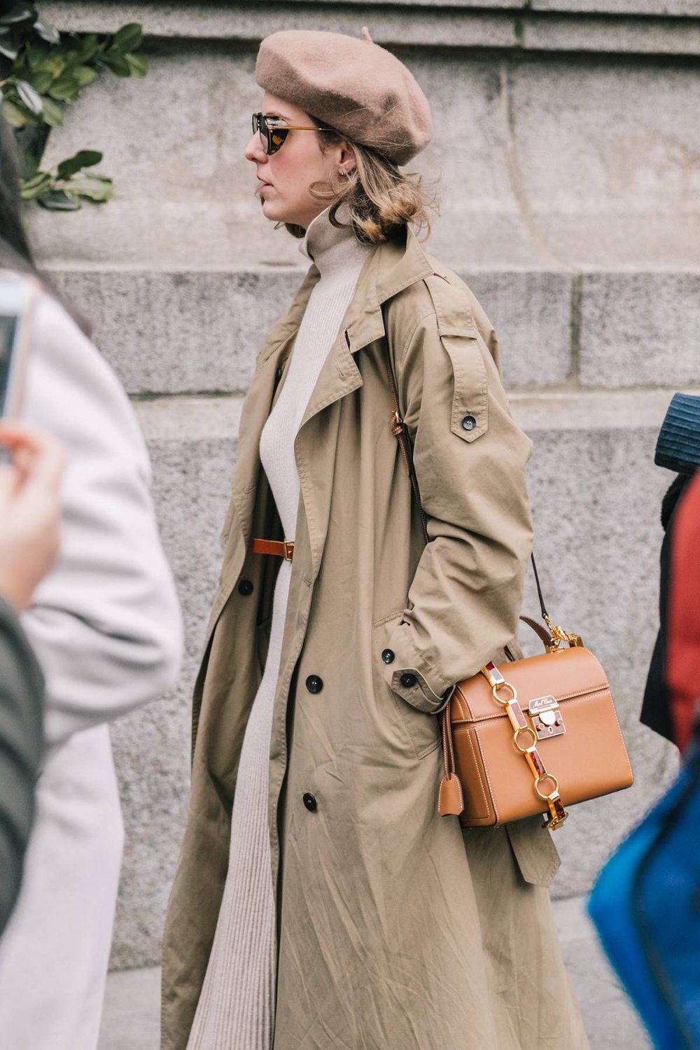 Пальто Casual Camel