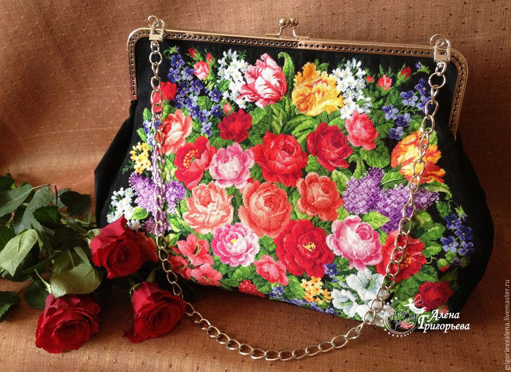 Сумки вышитые крестиком
