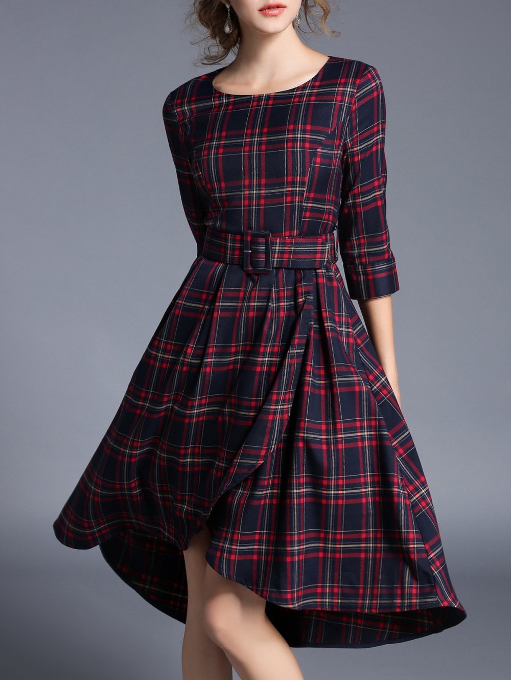 Шотландка юбка Юниклоу