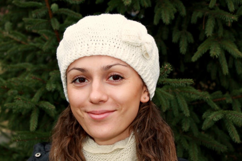 Шапка с макушкой Тыковка