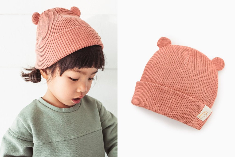 Шапка с волосами детская