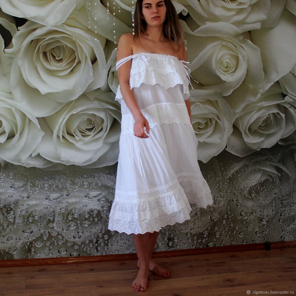 Бохо с кружевом