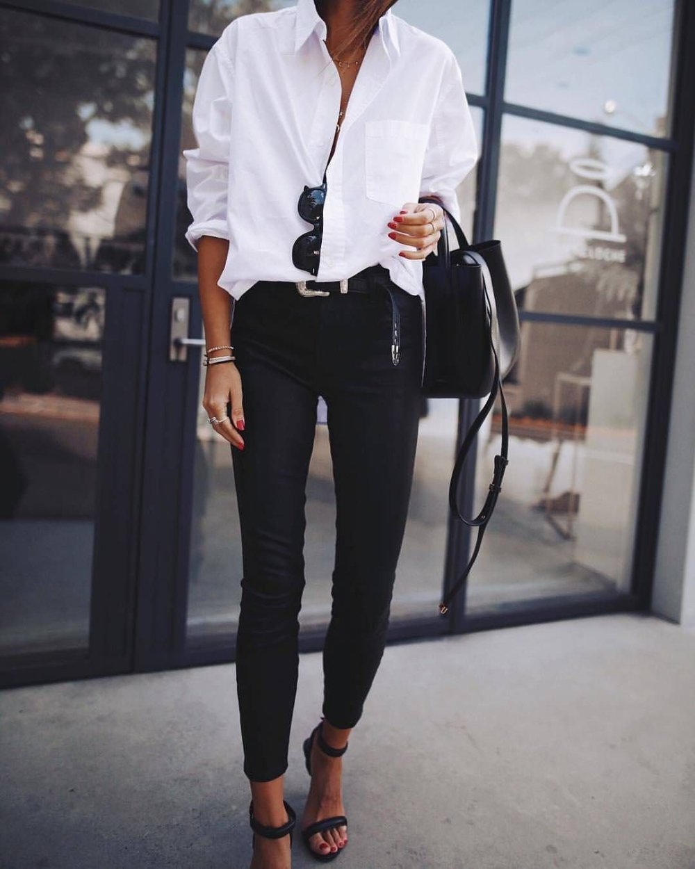 Джинсы с рубашкой мужские