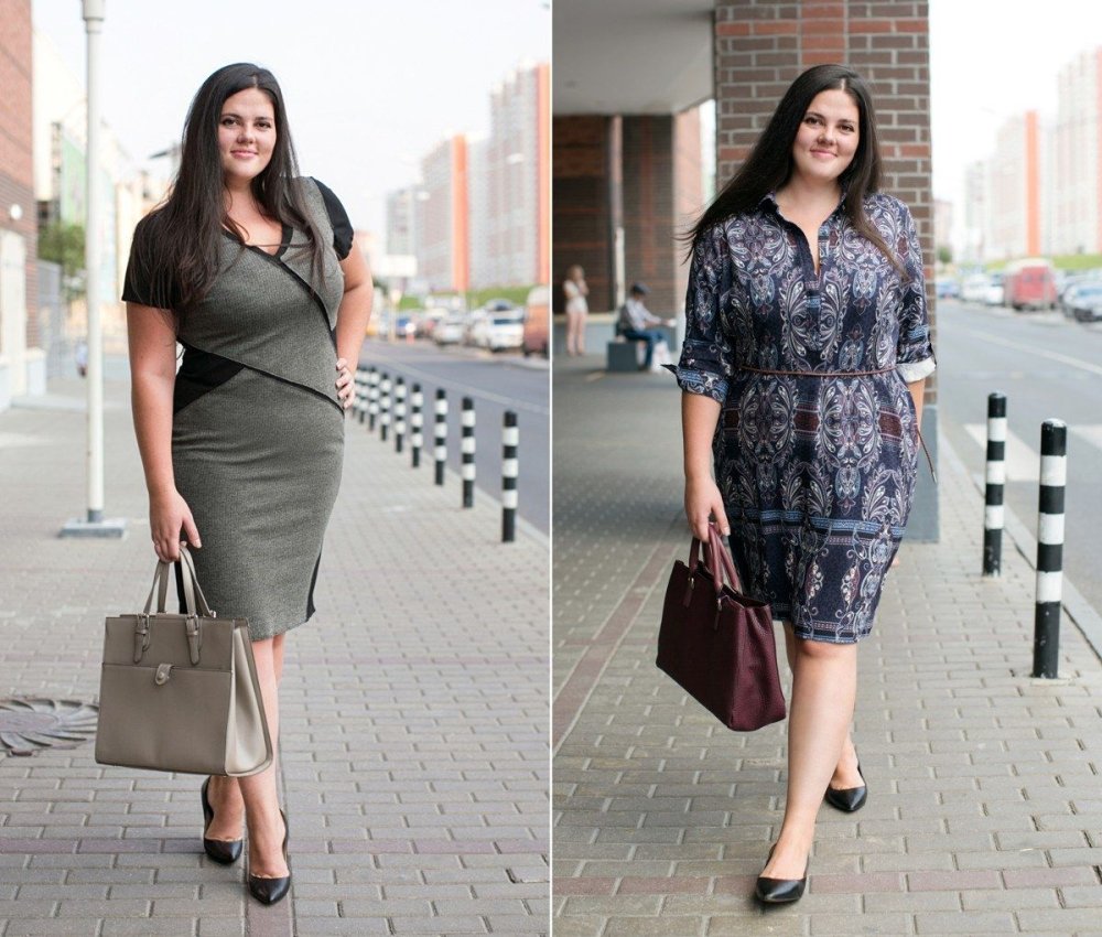 Фасоны платьев для полных