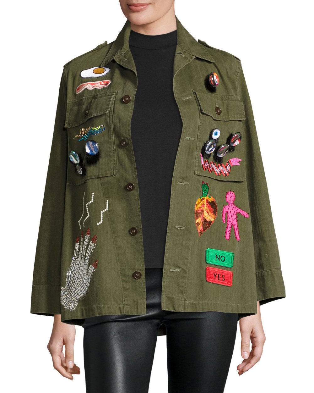 Толстовка хаки женская