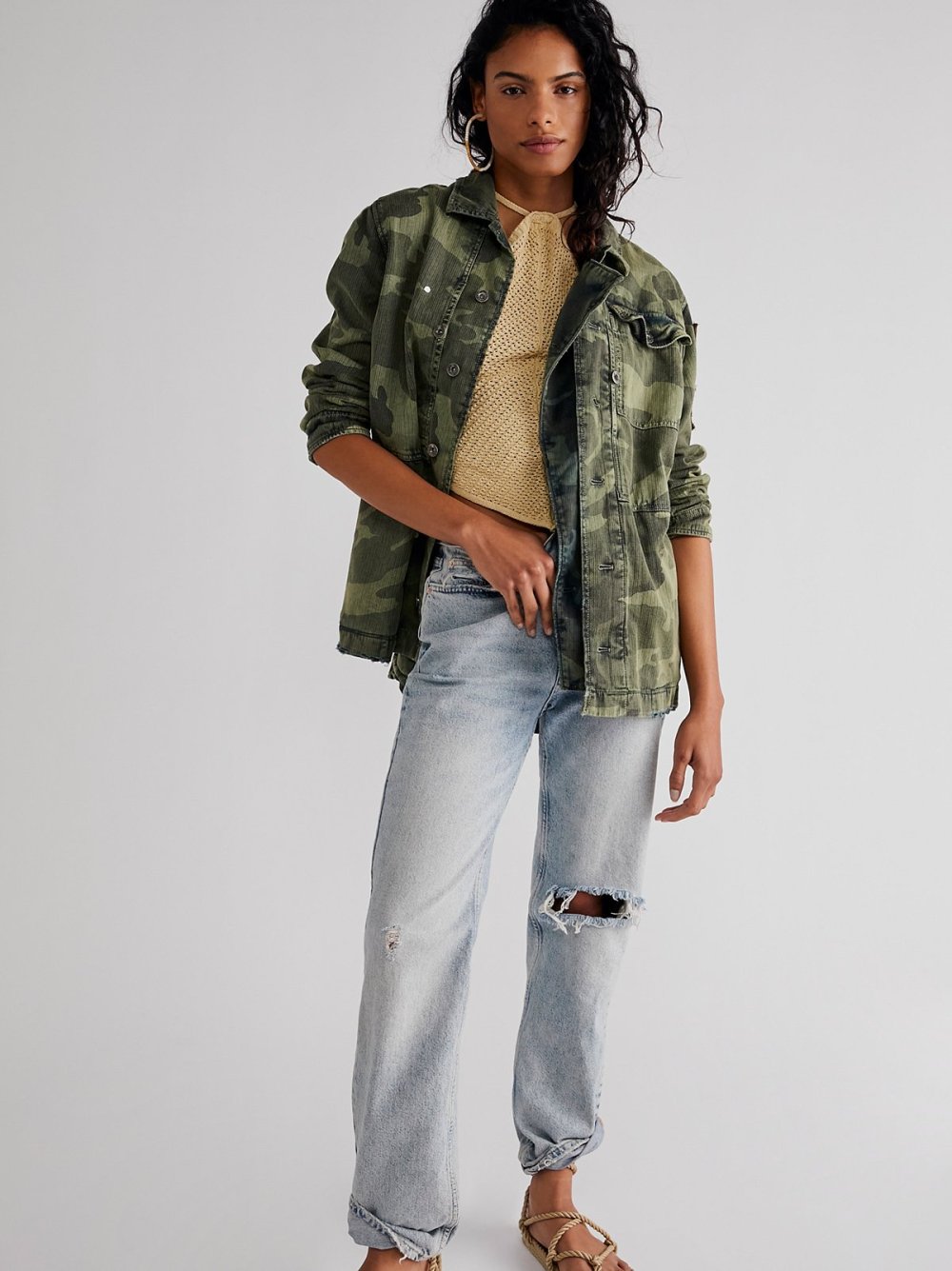 Ralph Lauren пиджак женский милитари