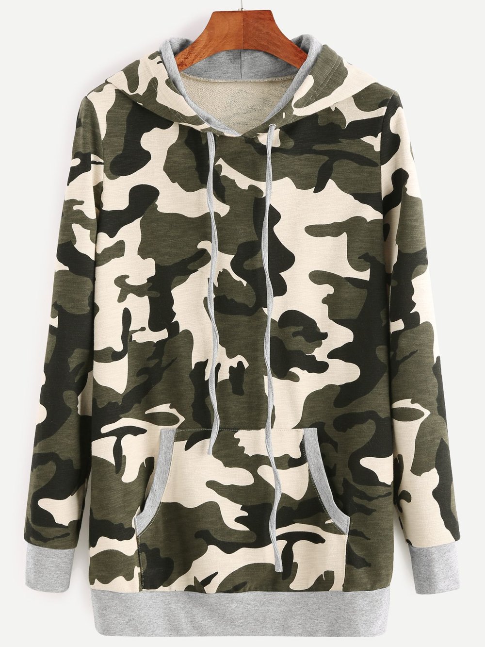 Толстовка камуфляж женская