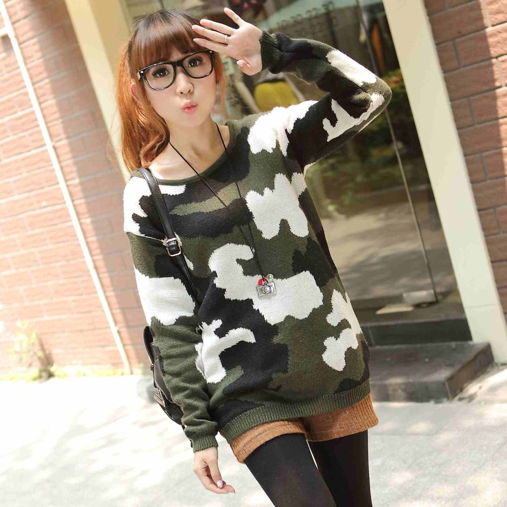 Армейский стиль одежды женский