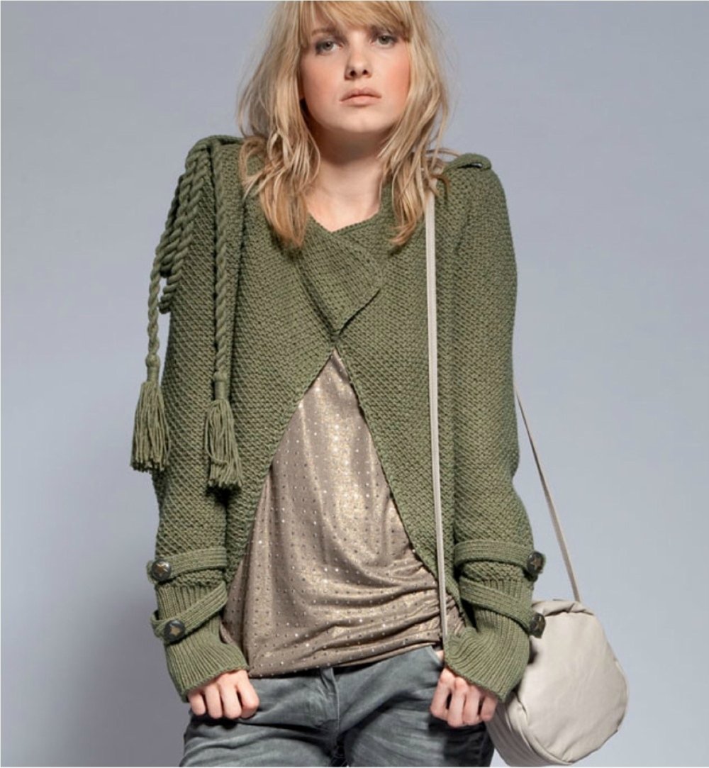 Камуфляжная толстовка женская