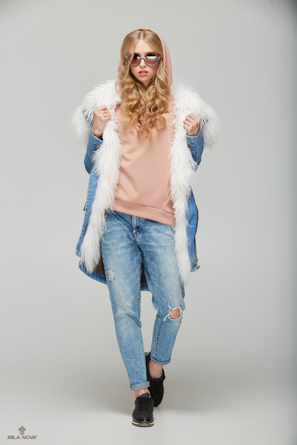 Шуба под ламу HM