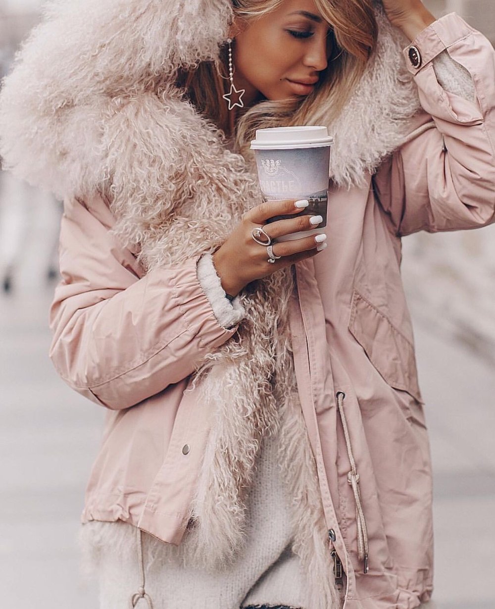 Шуба из ламы