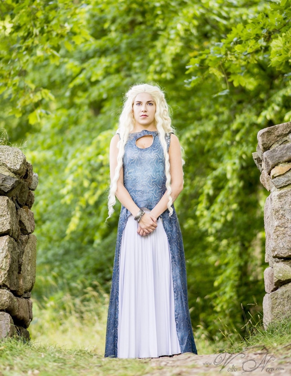 Дейенерис Таргариен голубое платье