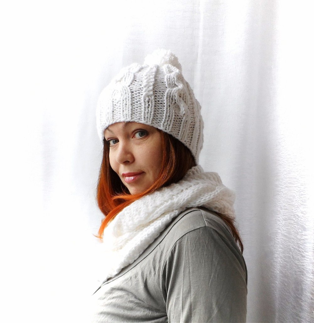 Шапки спицами в инстаграмме