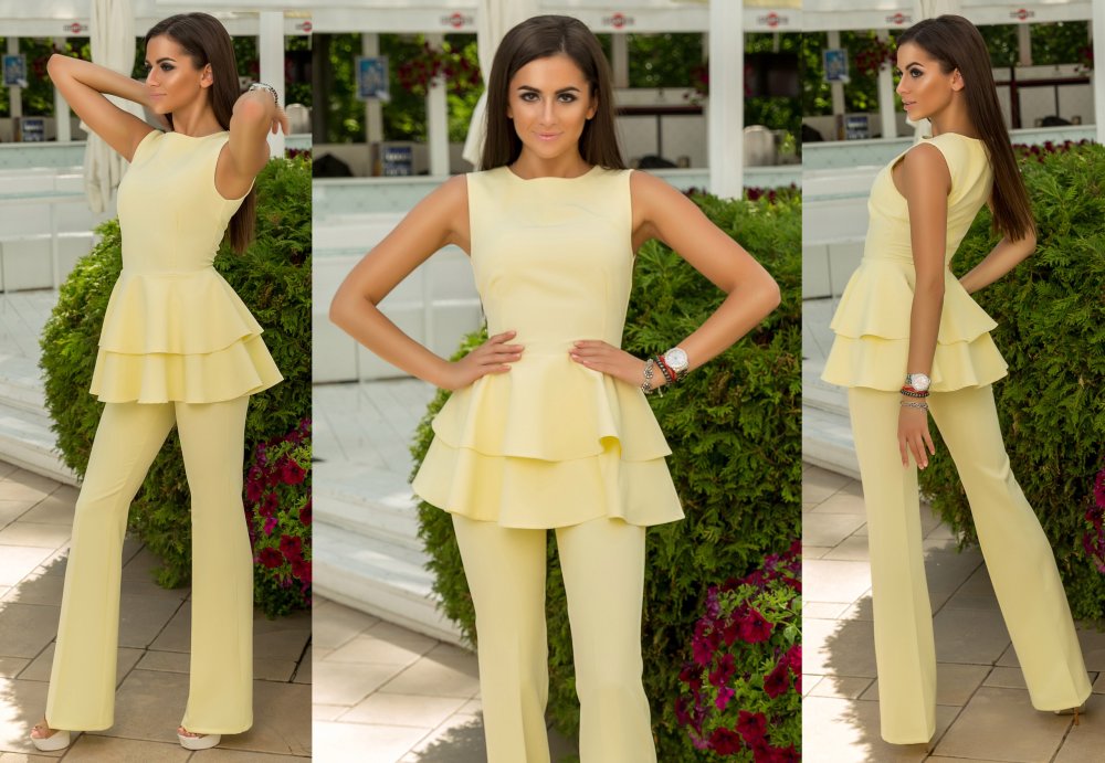 Красный комбинезон женский