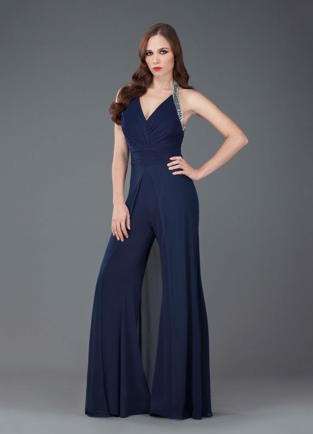 Вечерний комбинезон на выпускной