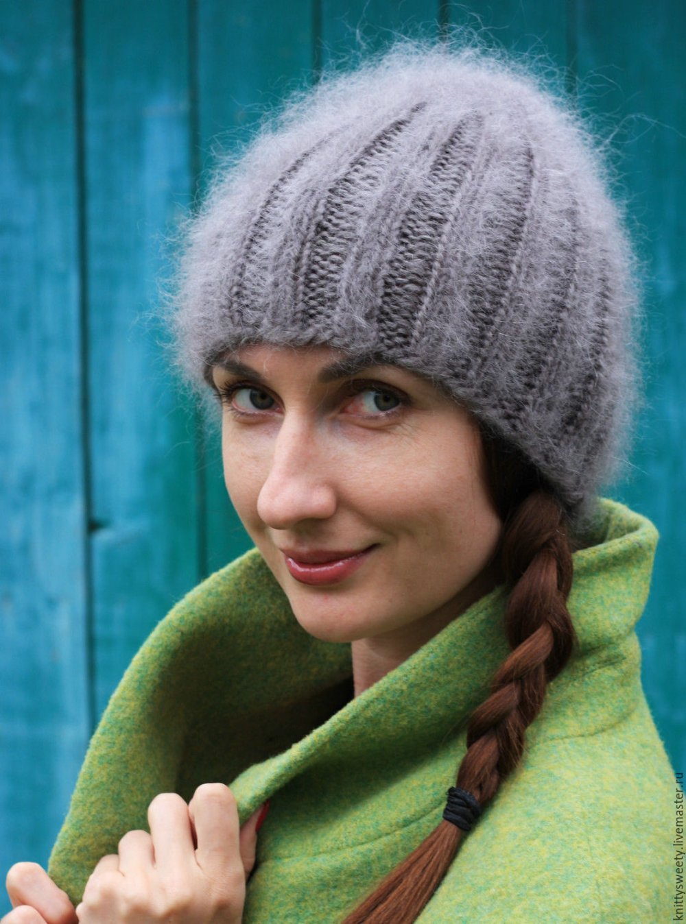 Чалма вязаная мохер