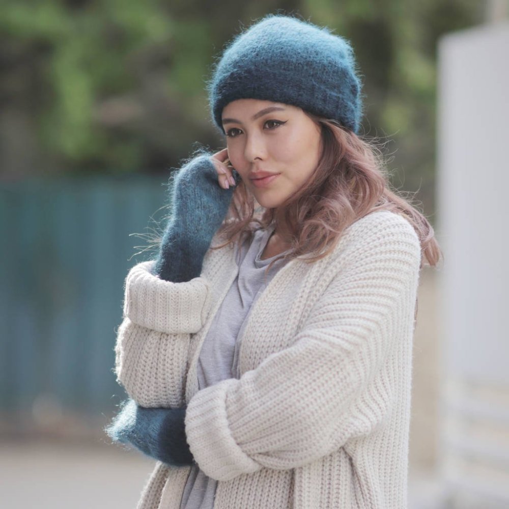 Мохеровая шапка Ахмадулина дримс