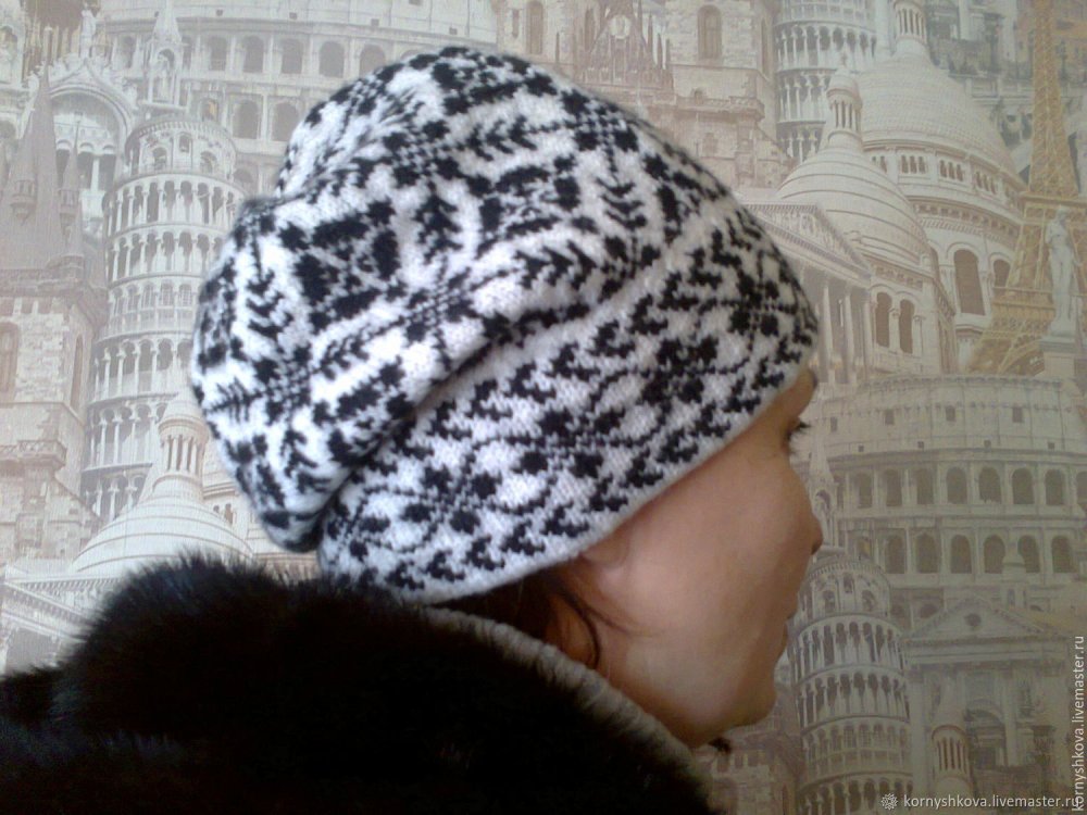 Шапка жаккард