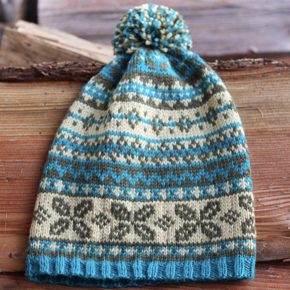 Шапки жаккард Равелри