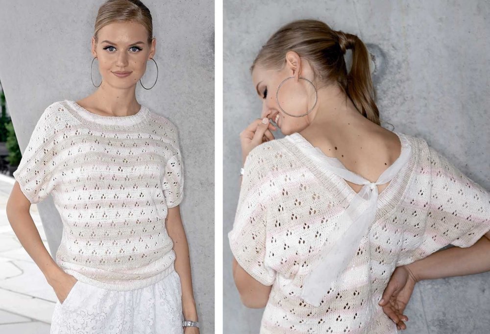 Свитер объемный женский