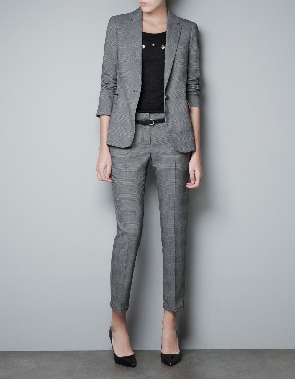 Образ с пиджаком женский