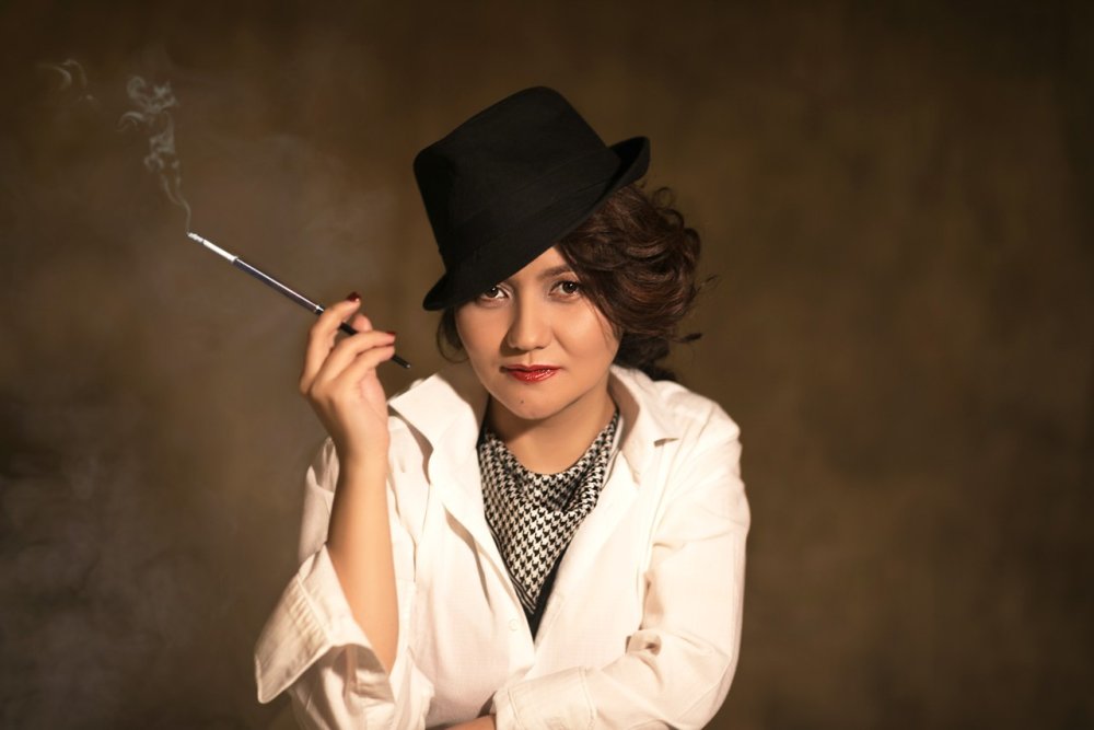 Костюм мафиози женский