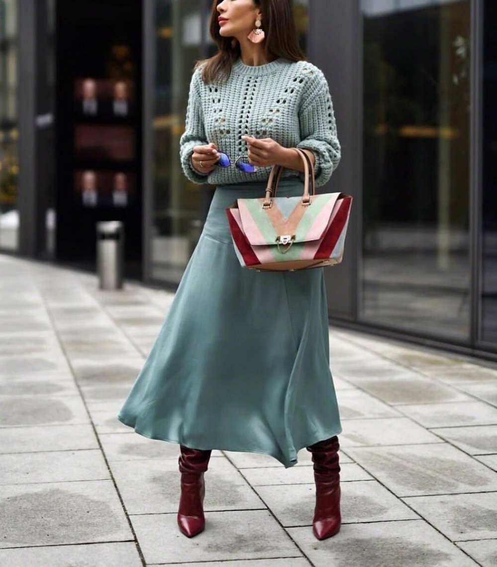 Юбка макси стрит стайл