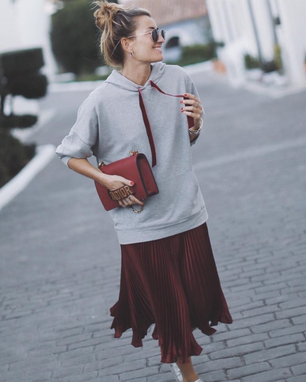 Наряд с кардиганом