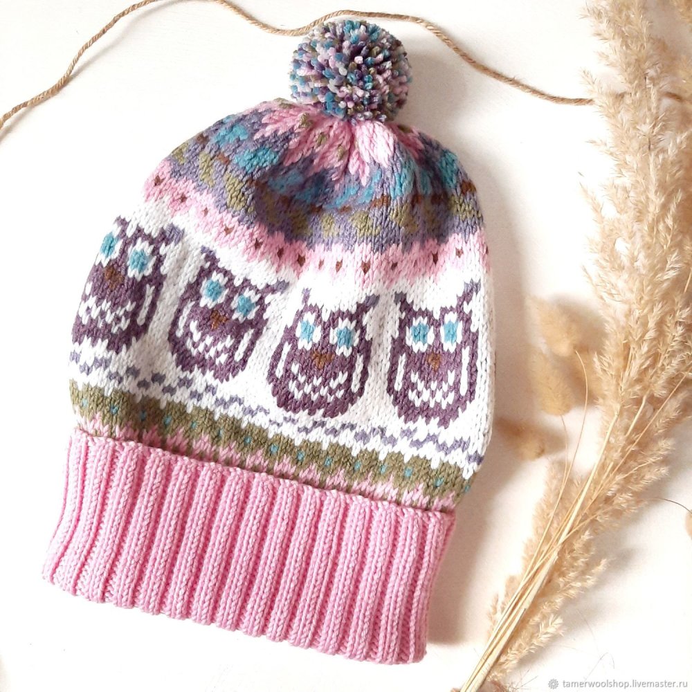 Шапка жаккардом